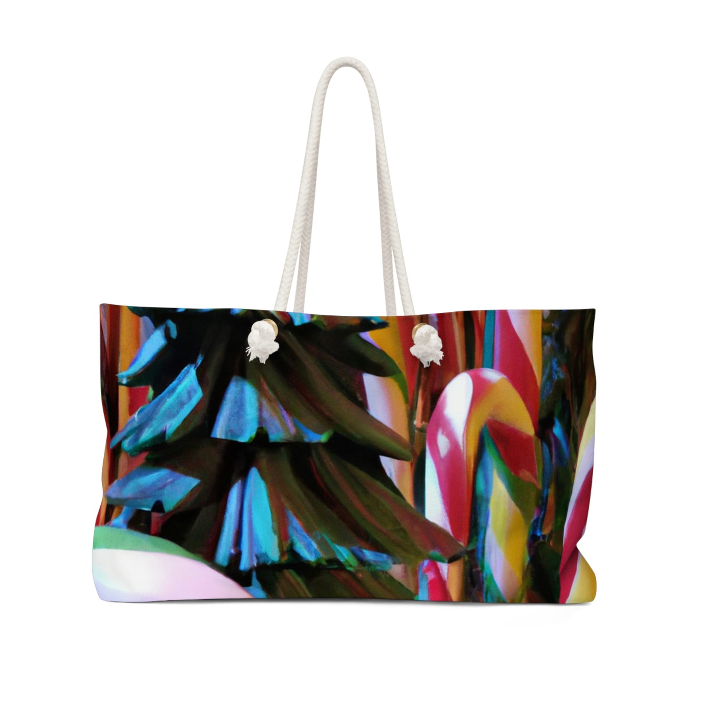 "Candy Cane Wonderland" - The Alien Weekender Bag