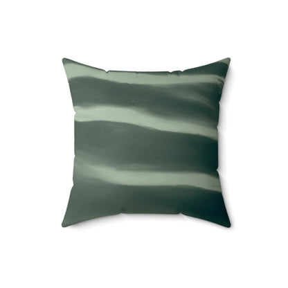 "Hidden Depths". - The Alien Square Pillow