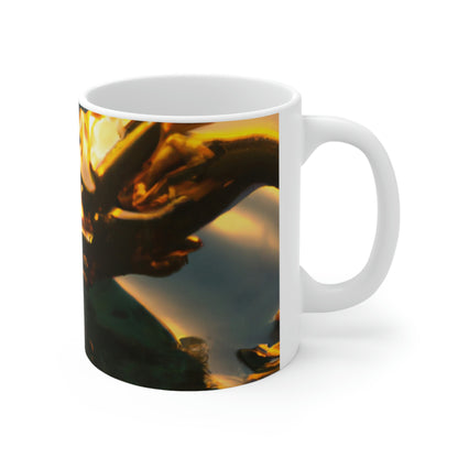 "Descending Dragon" - The Alien Ceramic Mug 11 oz