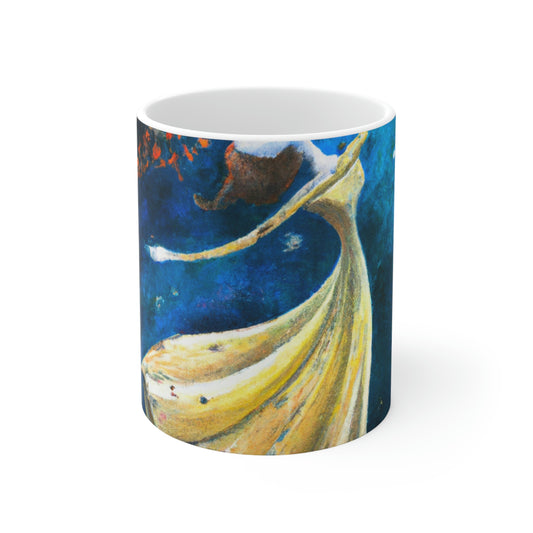 "A Starlight Ballerina" - Der Alien-Keramikbecher 11 oz