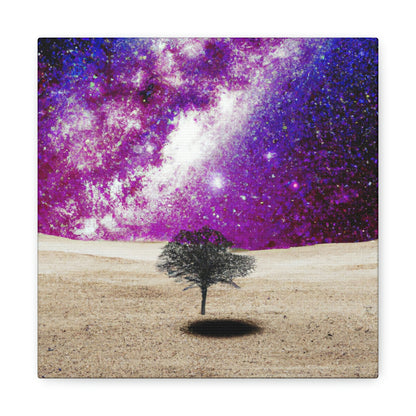 "Árbol solitario de polvo de estrellas" - The Alien Canva