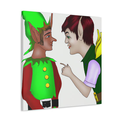 "The Elf and the Rogue's Bonding" - The Alien Canva