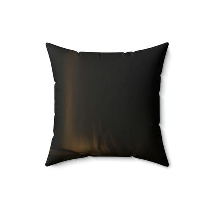 "The Singular Glow in the Dark" - The Alien Square Pillow