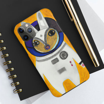 "Hopping to the Moon: Die weltraumgebundenen Abenteuer eines schelmischen Kaninchens". - Die Alien Tough Phone Cases