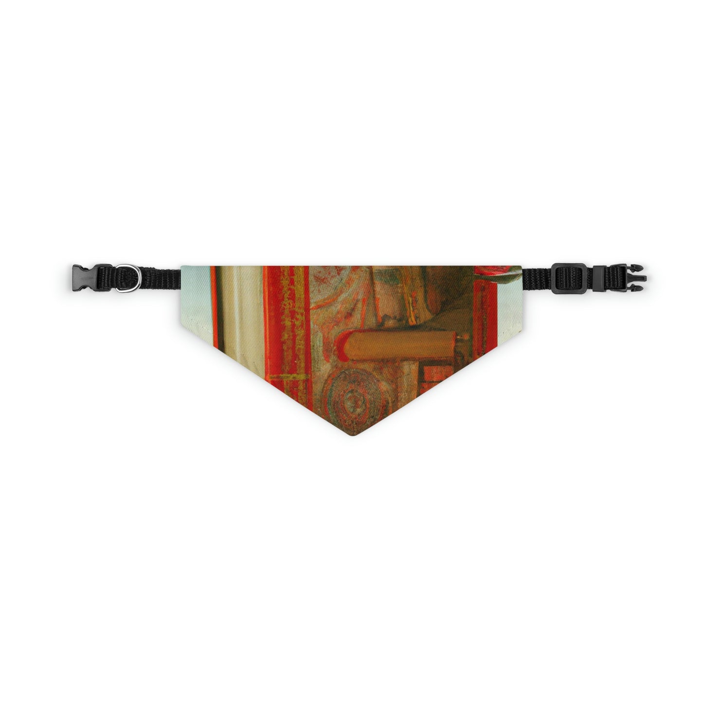 "Cradled by Knowledge" - El collar de bandana para mascota alienígena