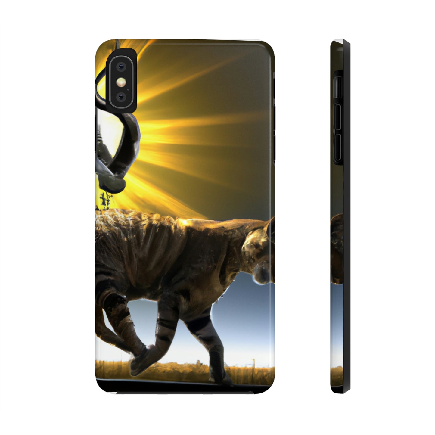 "A Purrfect Sunbeam Moment" - Die Alien Tough Phone Cases