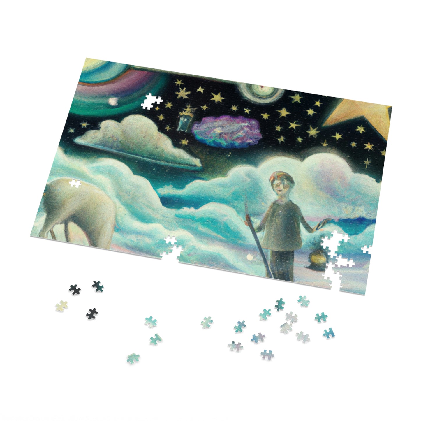 "A Sea of Diamonds in the Night" - The Alien Jigsaw Puzzle