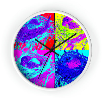 "A Rainbow of Feathered Friends" - The Alien Wall Clock