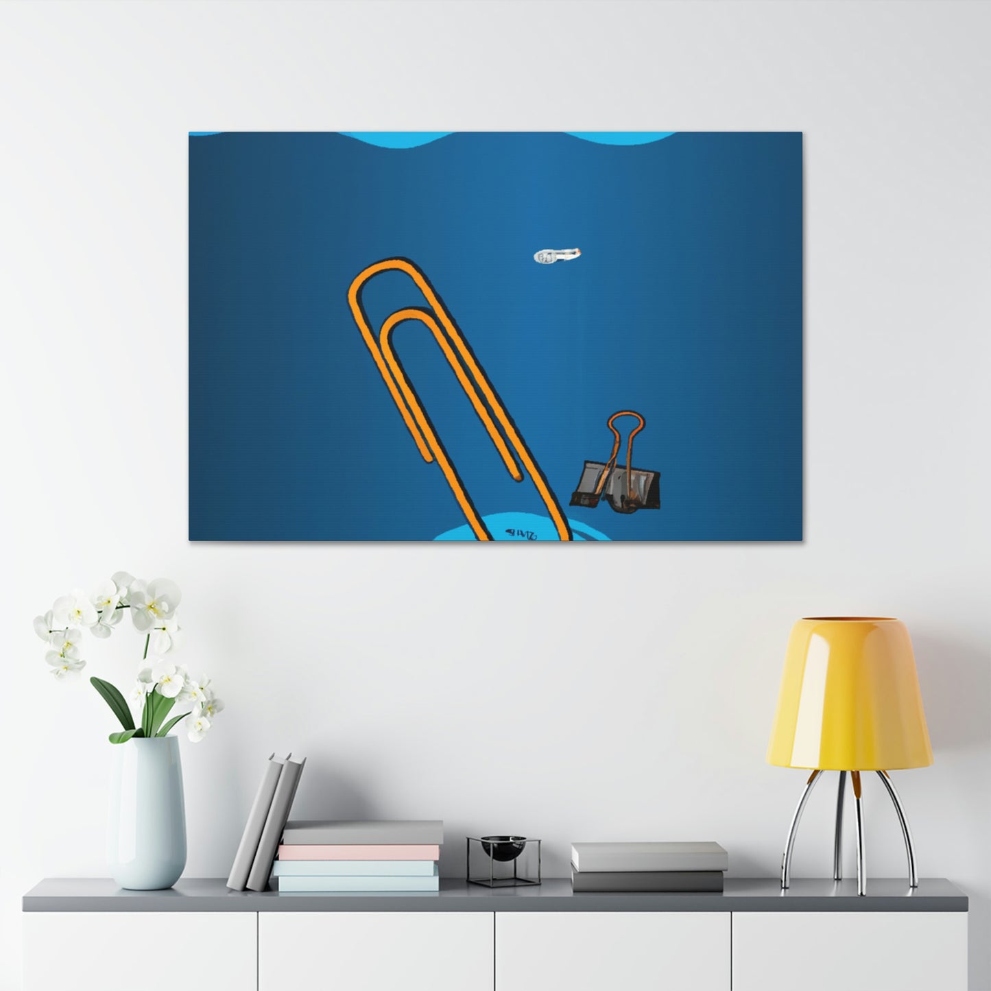 "A Paperclip Against the Tide: Escaping a Sinking Submarine" - The Alien Canva