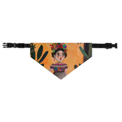 "A Child's Unexpected Enchanted Journey" - The Alien Pet Bandana Collar