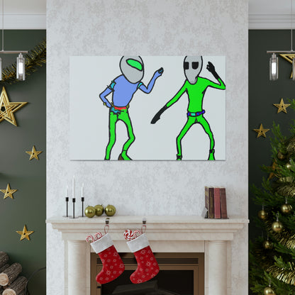 "Inter-Galactic Groovin'!" - The Alien Canva