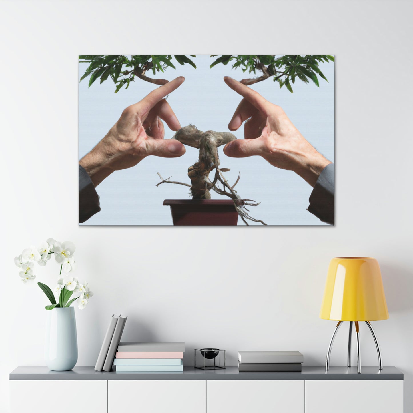 Bonsai Balance - Alex Art - Canvas