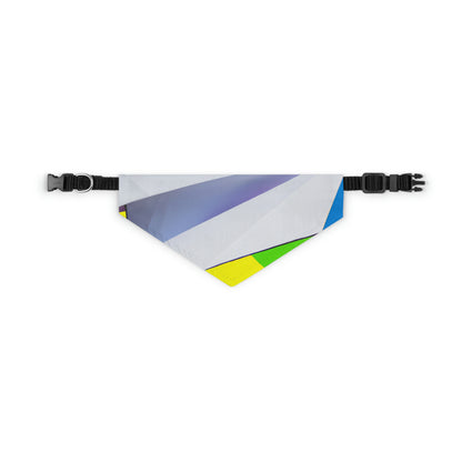 „A Flight of Color“ – Das Alien-Haustier-Bandana-Halsband