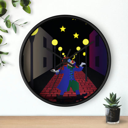 "Alley Star Juggler" - El reloj de pared alienígena