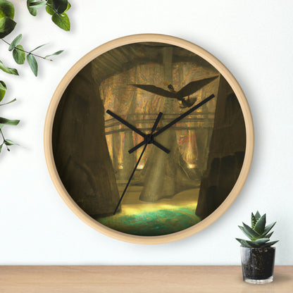 "The Great Time-Traveling Avian Adventure" - The Alien Wall Clock