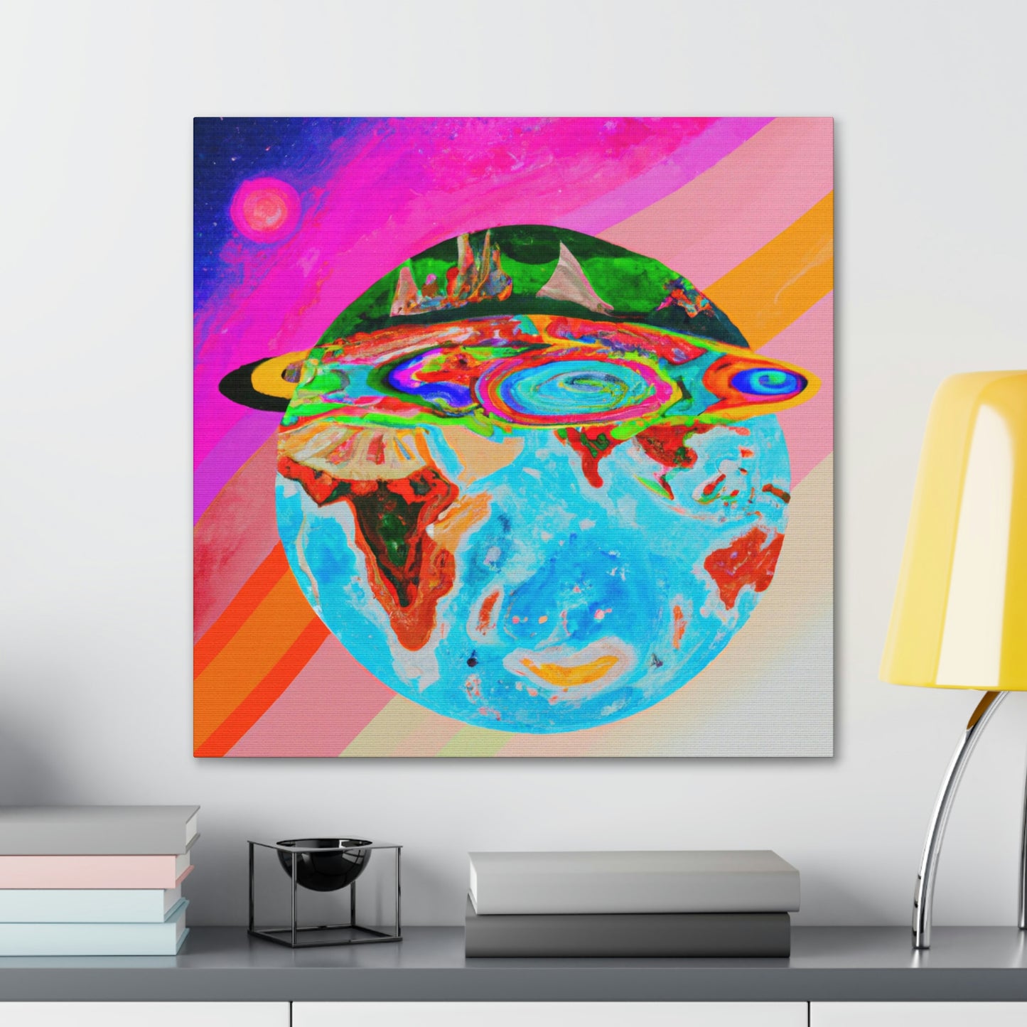 "Exploring the World Through Art" - Canvas