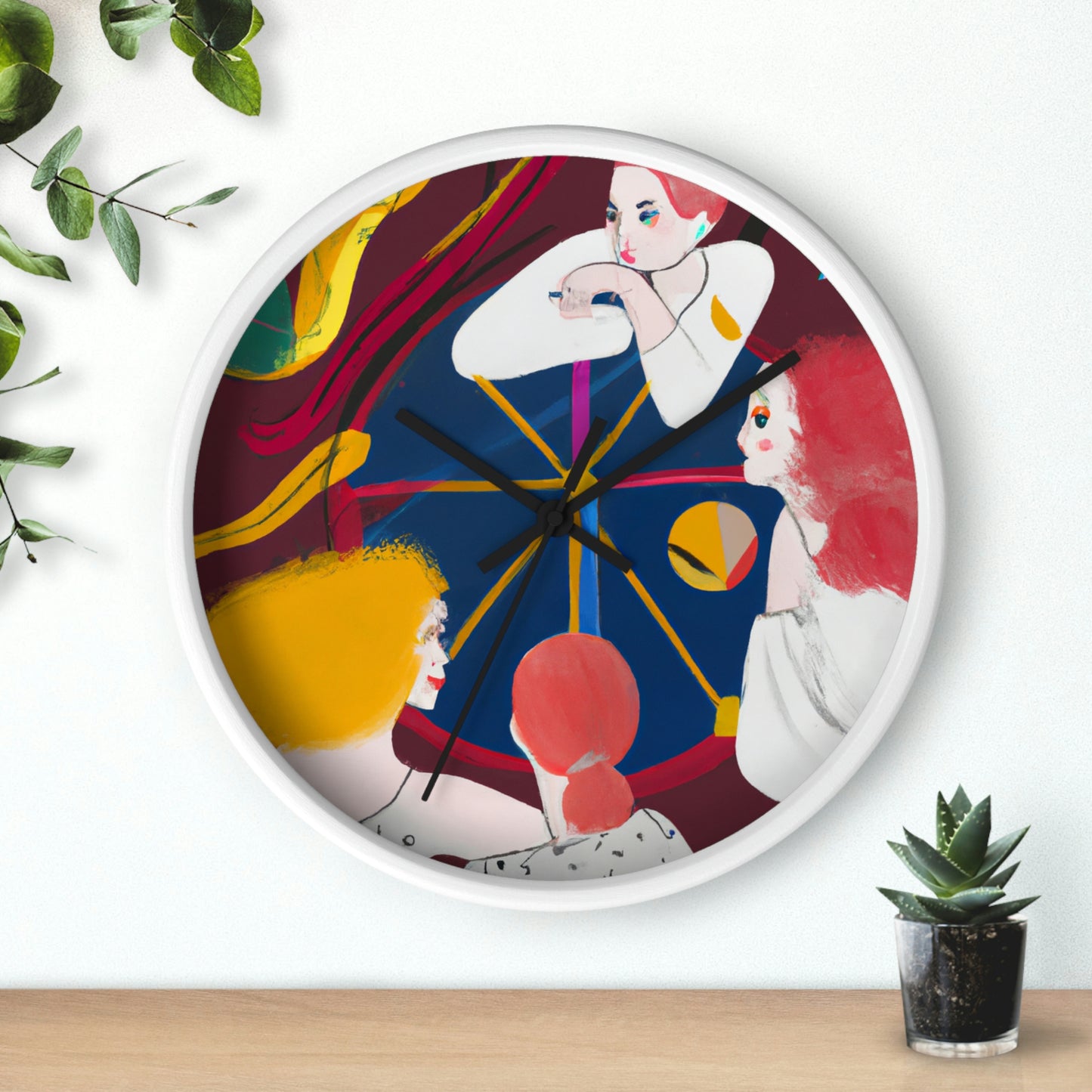 The Enchanted Amusement Park - The Alien Wall Clock