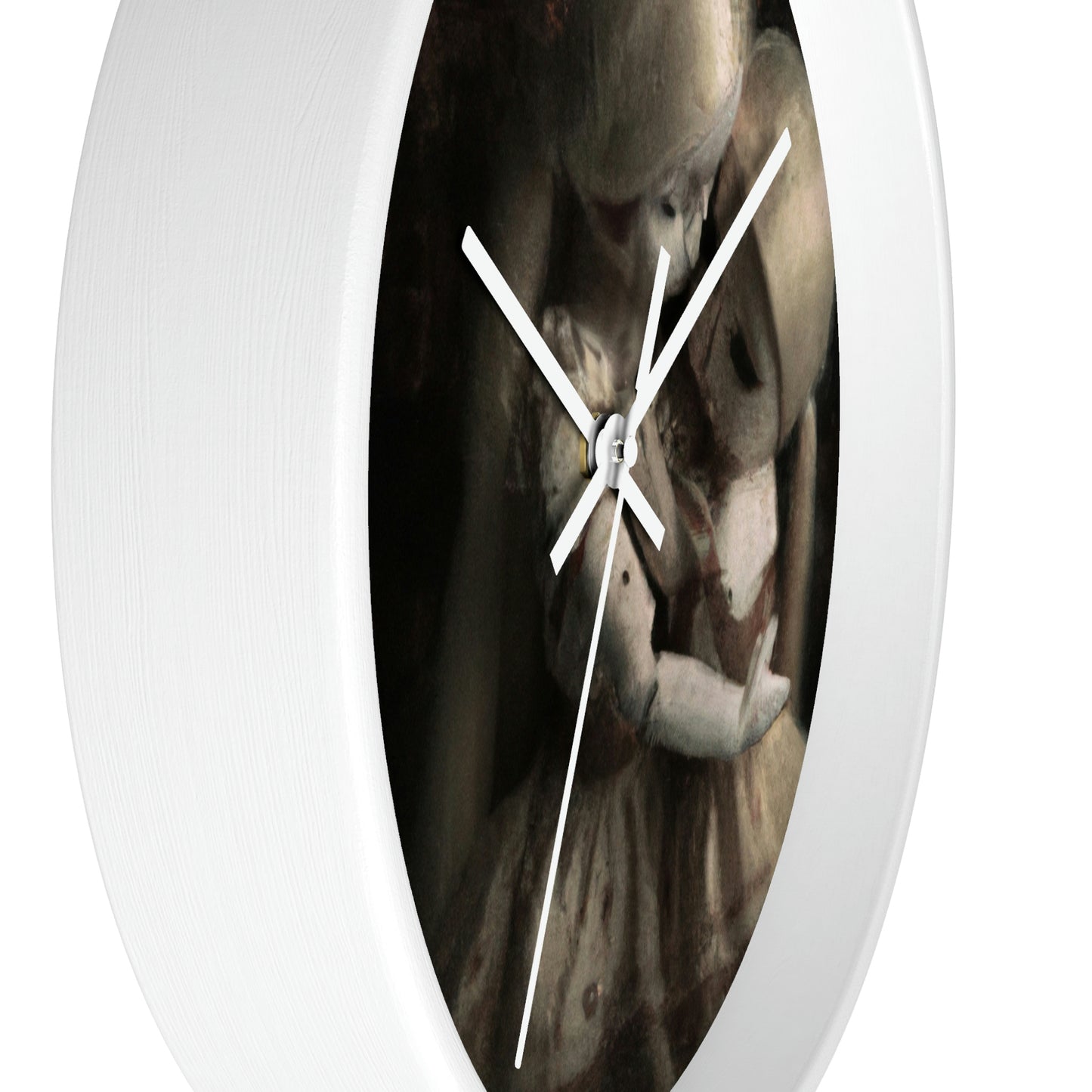 "A Melancholy Tango of Two Dolls" - The Alien Wall Clock