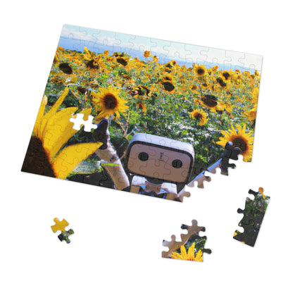 "Robot's Sunshine Joy" - The Alien Jigsaw Puzzle