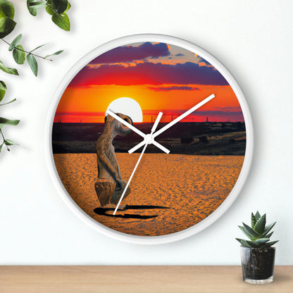 "Adiós al horizonte" - El reloj de pared alienígena