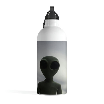 "Adrift in the Universe" - The Alien Stainless Steel Water Bottle