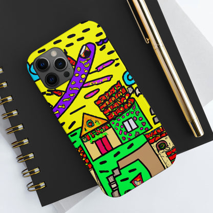 "A Slumbering Village of the Soaring Dragon" - The Alien Tough Phone Cases