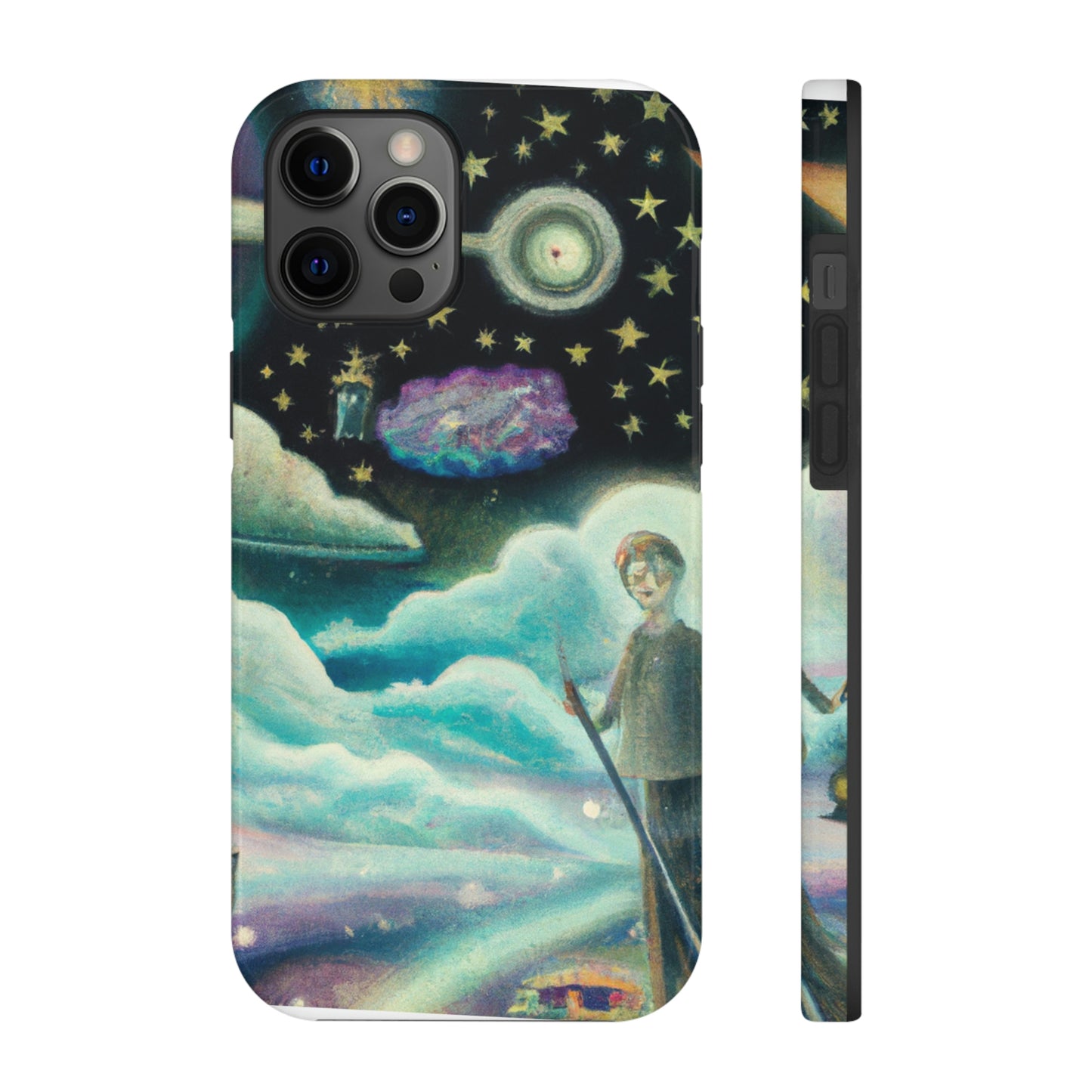 "Ein Meer aus Diamanten in der Nacht" - Die Alien Tough Phone Cases