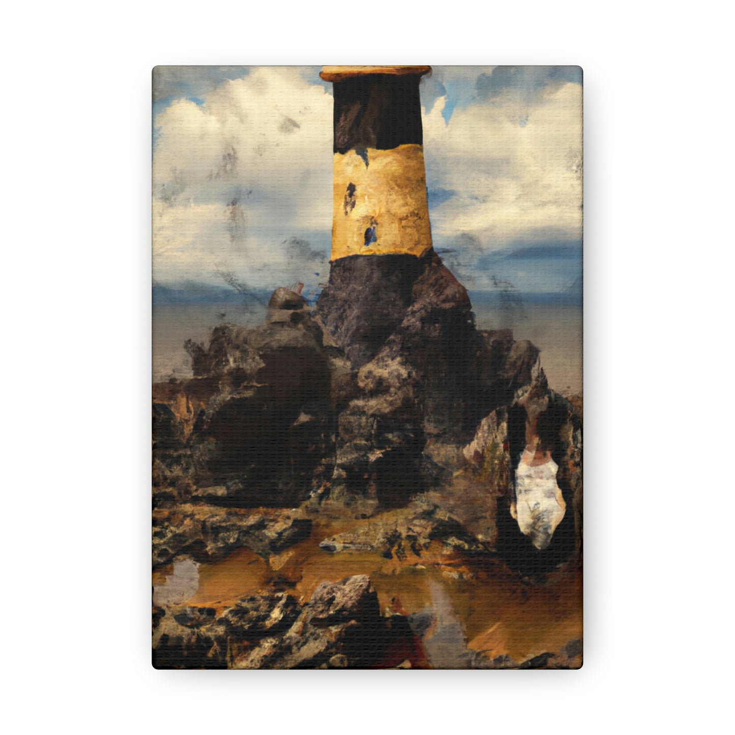 "Lonely Beacon on the Shore" - The Alien Canva