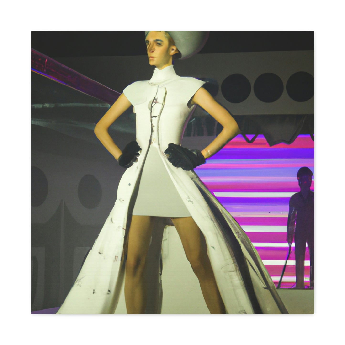 "Blast to the Past: A Retro-Futurist Fashion Show" - The Alien Canva