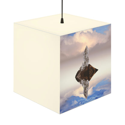 Eisiger Zauber im See - Die Alien Light Cube Lampe