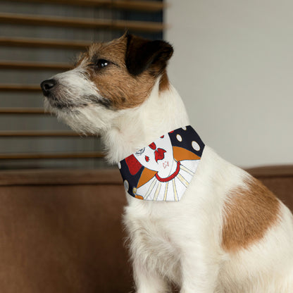 "A la deriva en el mar de las estrellas" - El collar de bandana para mascota alienígena