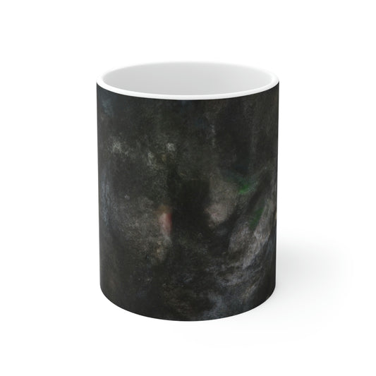 "A Lonely Flicker in the Darkness" - Taza de cerámica The Alien 11 oz