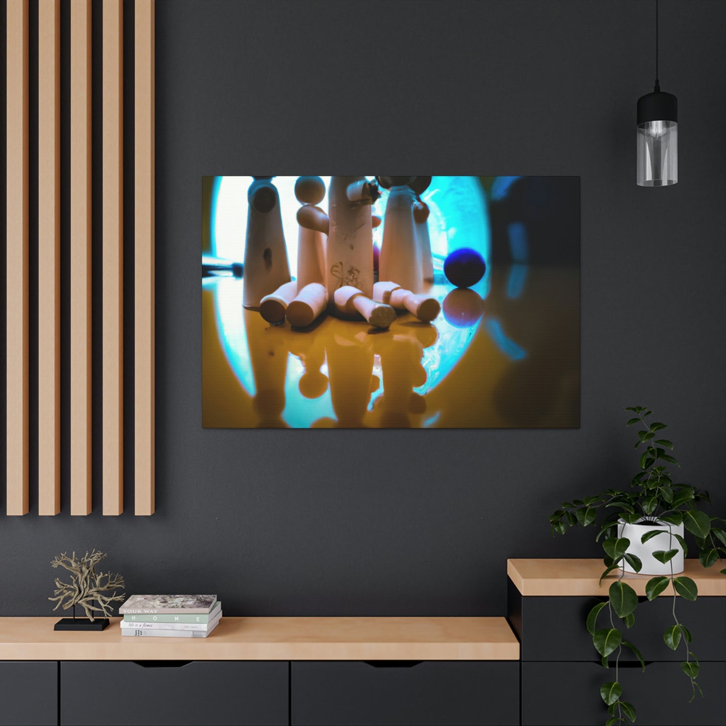 "Family Gathering Rupture" - Canvas