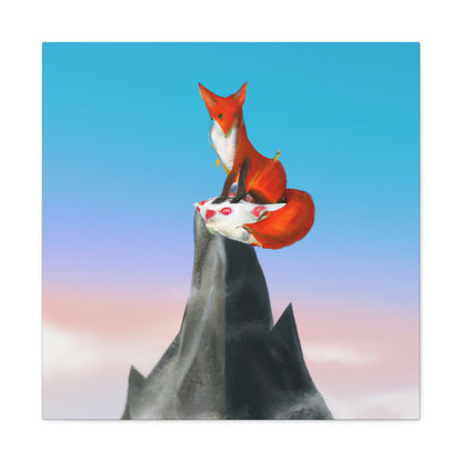 The Fox That Peaketh on the Mountain - The Alien Canva