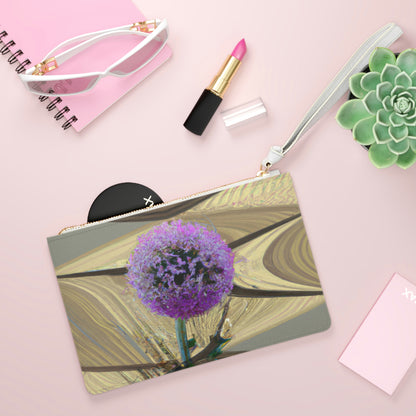 "A Blooming Miracle: Beauty in Chaos" - The Alien Clutch Bag