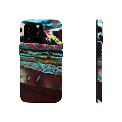 "Dusk at Sea: A Tempestuous Gathering" - The Alien Tough Phone Cases