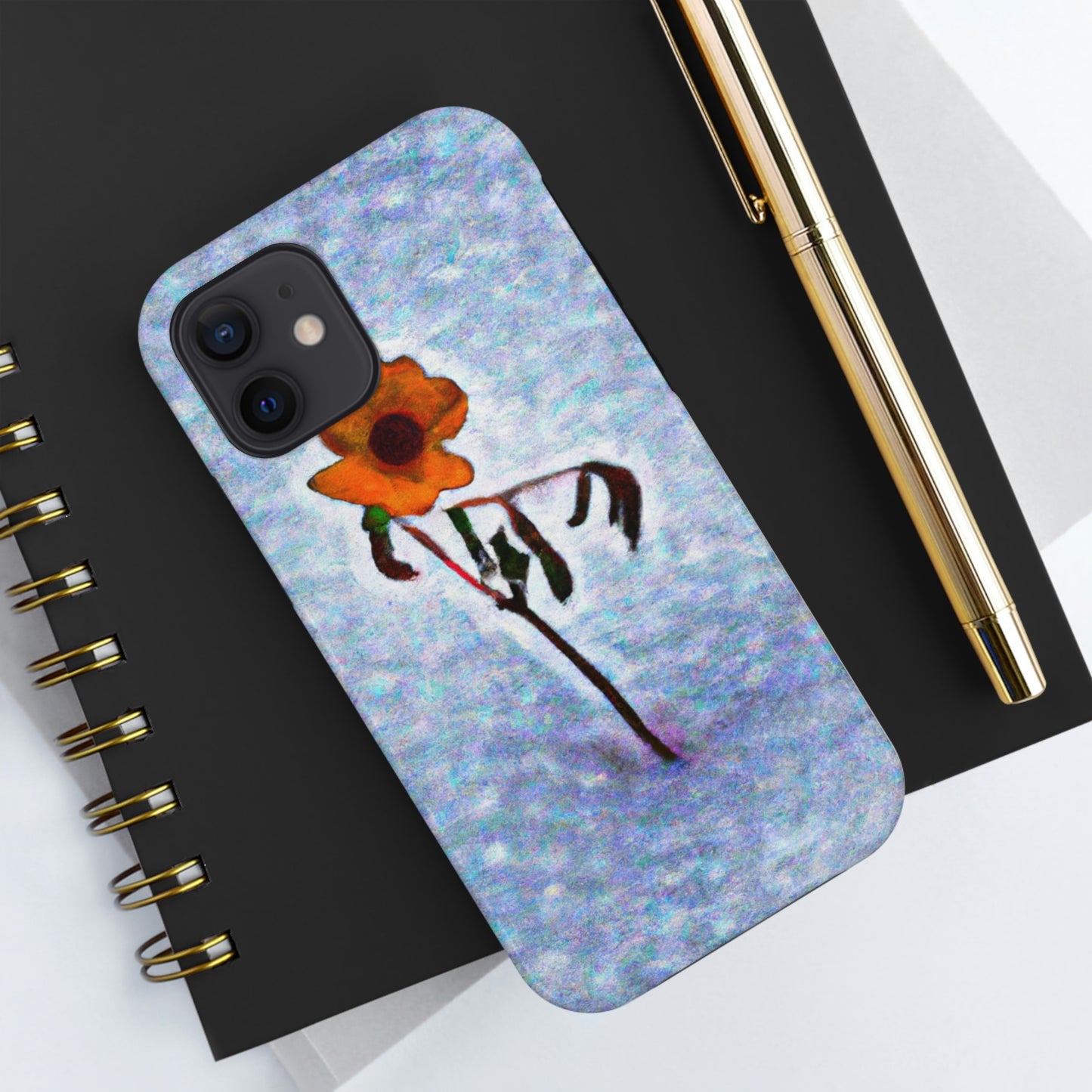 "Eine Blume, die sich weigert zu zittern" - Die Alien Tough Phone Cases