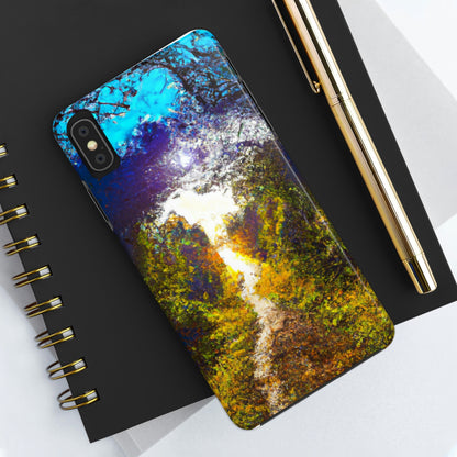 "A Beam of Light on a Forgotten Path" - The Alien Tough Phone Cases