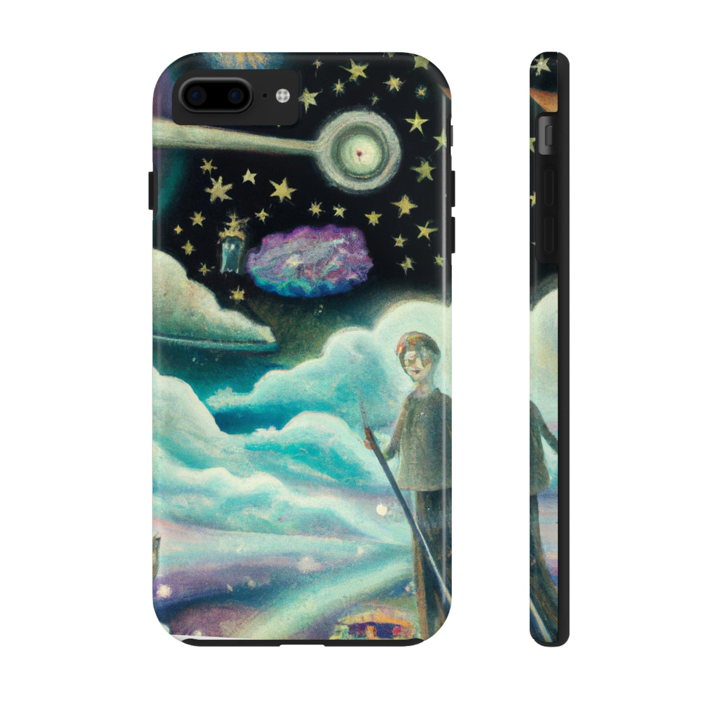 "A Sea of Diamonds in the Night" - The Alien Tough Phone Cases