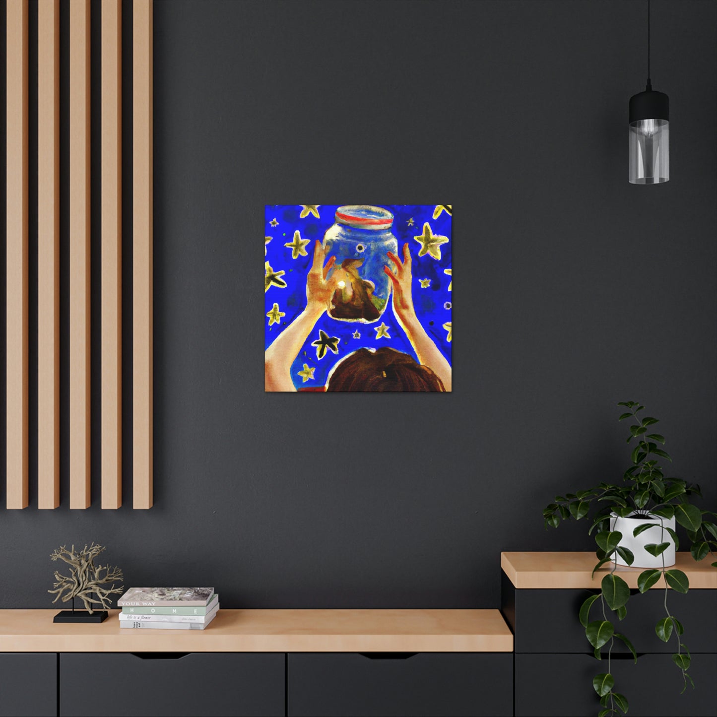 "Un frasco lleno de polvo de estrellas" - The Alien Canva