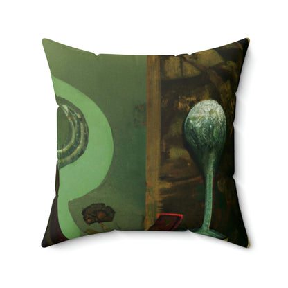 The Curse of the Golden Kingdom - The Alien Square Pillow