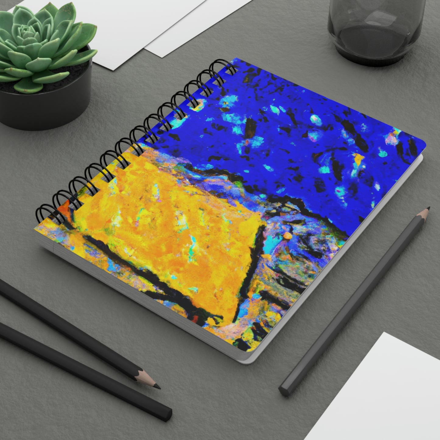 "Enchanted Sands of the Night Sky" - The Alien Spiral Bound Journal