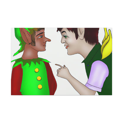 "The Elf and the Rogue's Bonding" - The Alien Canva