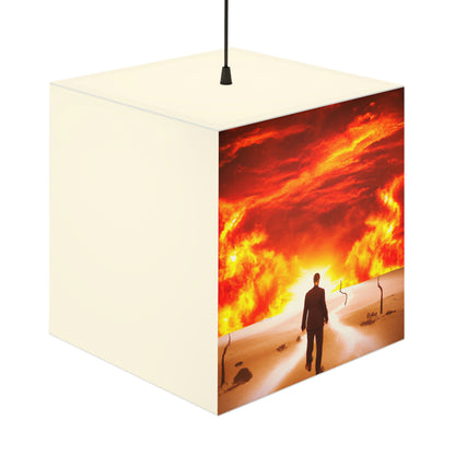 The Endless Desert Journey - The Alien Light Cube Lamp