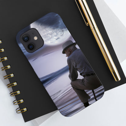 Moonlight Reflections on a Quiet Lake - The Alien Tough Phone Cases