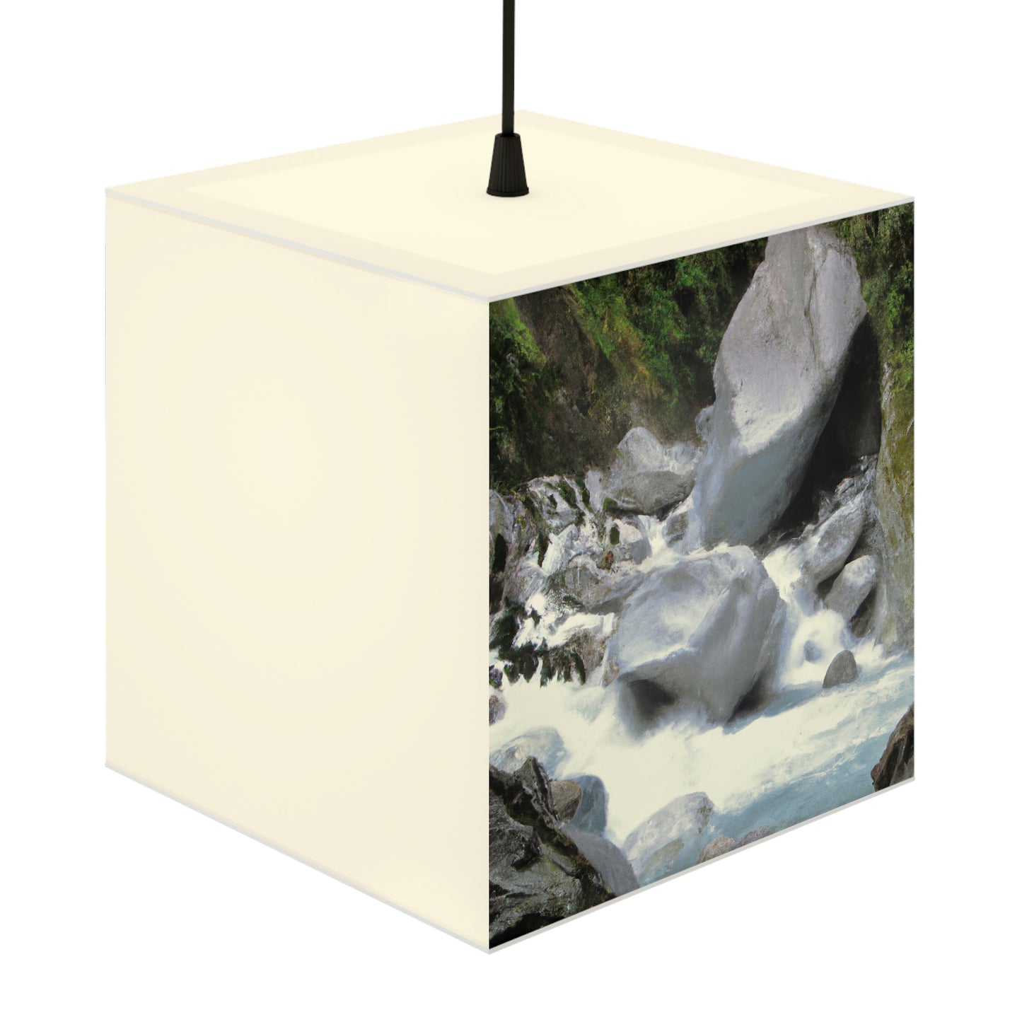 "Canyon Chaos: The Rockslide Race" - La lámpara Alien Light Cube