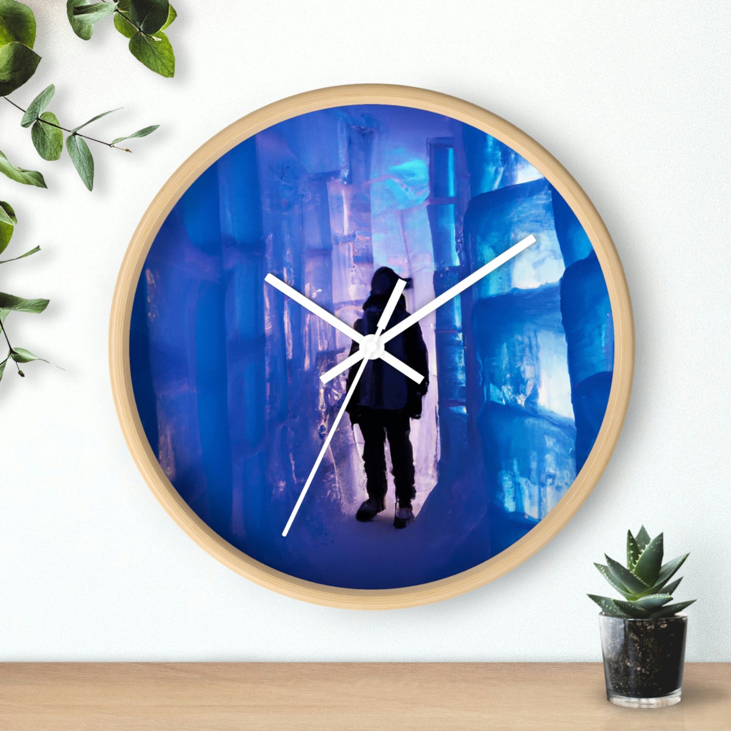 "A Maze of Ice and Snow" - The Alien Wall Clock