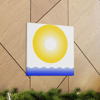 Sunrise Artist - Canvas