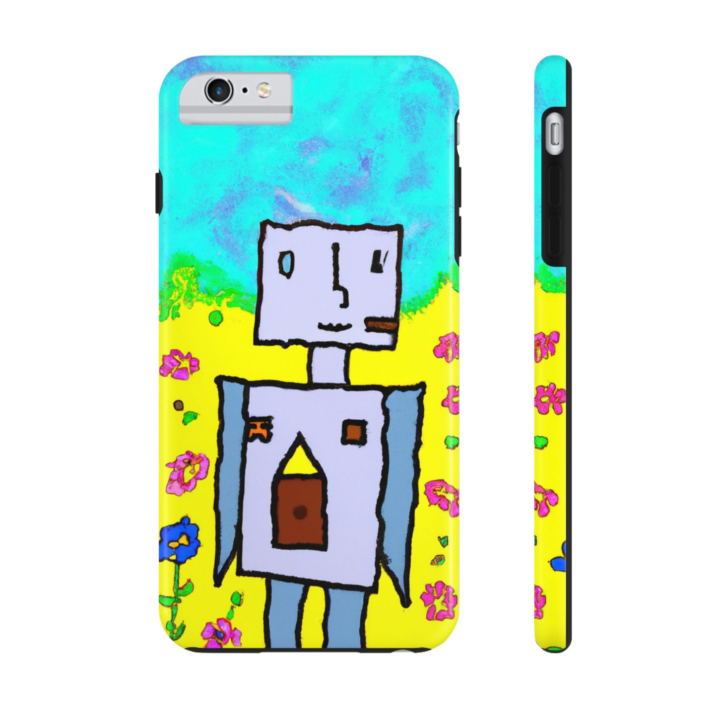 "Ein kleines Wunder in einem Blumenmeer" - Die Alien Tough Phone Cases