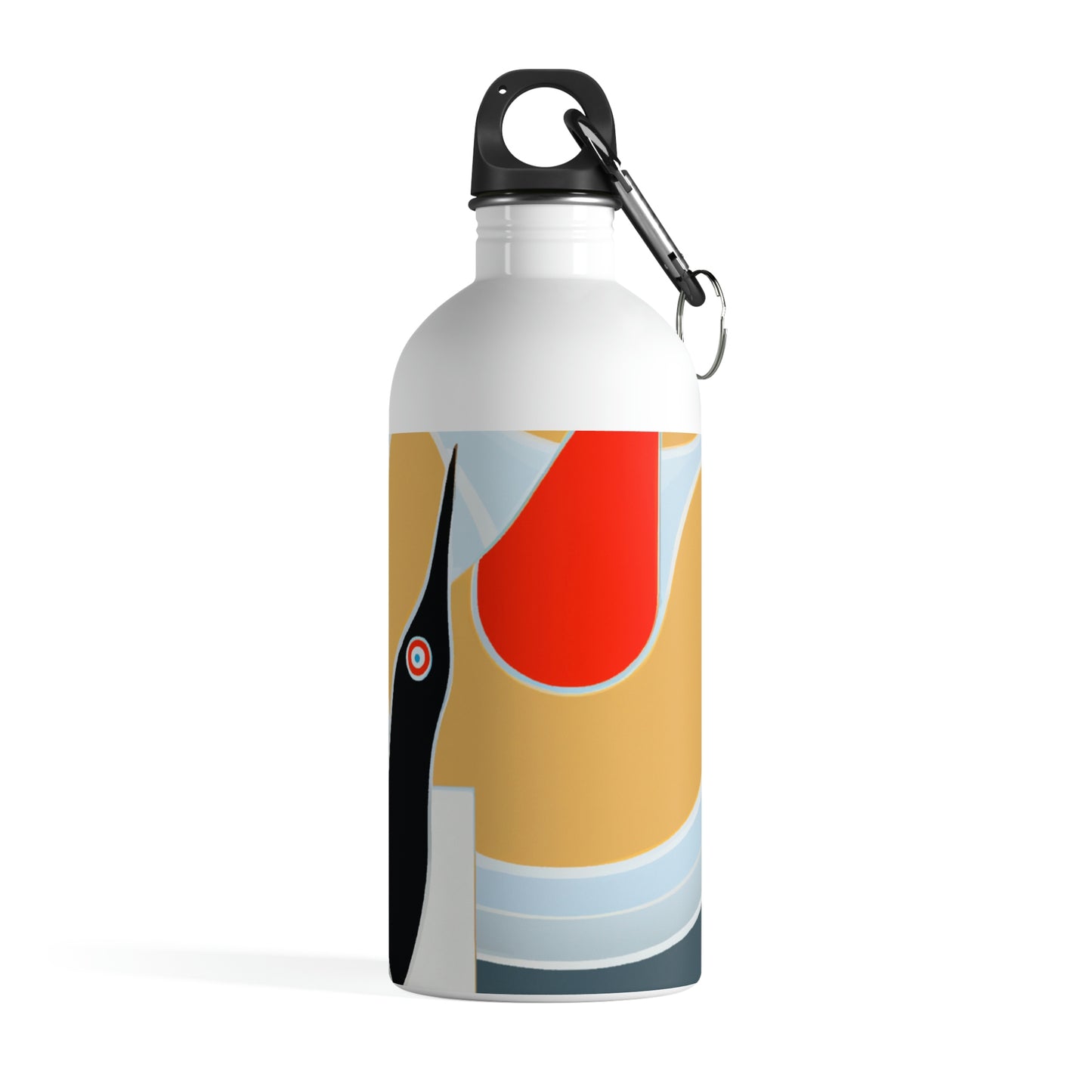 "A Salty Sea Tale: An Unexpected Encounter with an Unusual Creature" - The Alien Stainless Steel Water Bottle